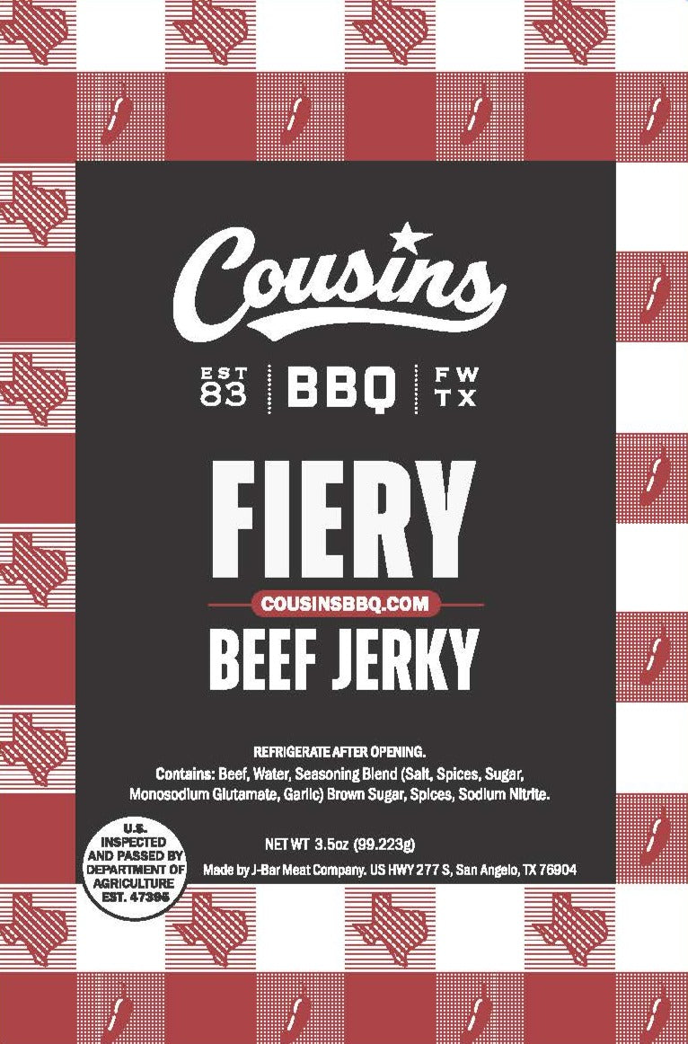 Fiery Beef Jerky