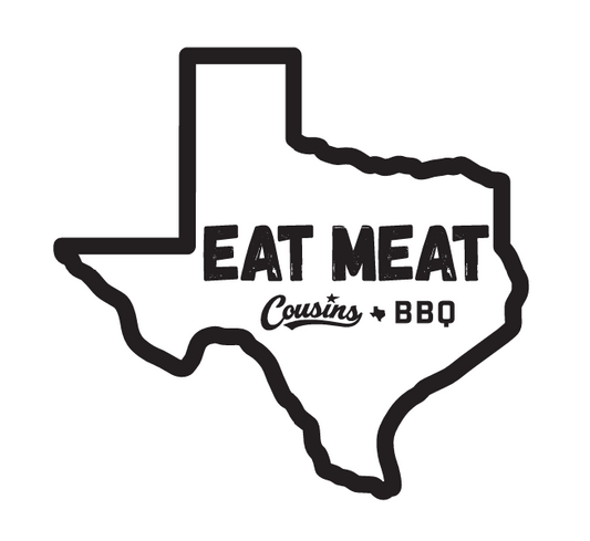 EAT MEAT Texas Sticker
