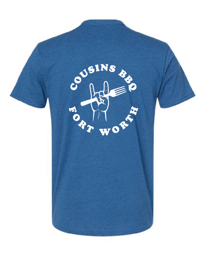 Cousins BBQ Fork's Up Tee