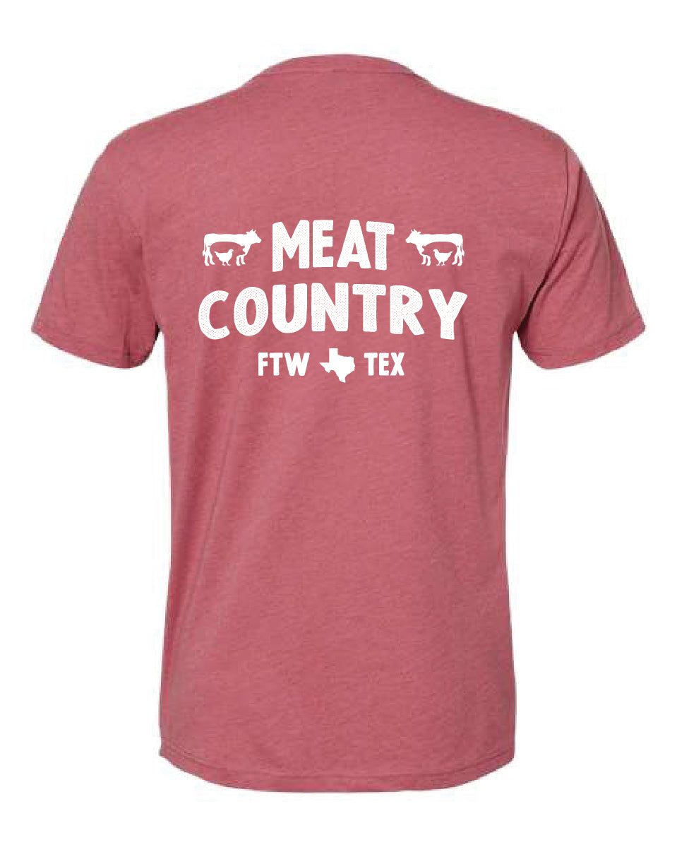 Cousins BBQ Meat Country Tee